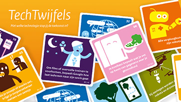 TechTwijfels, kaartenset met vragen over technologie en AI